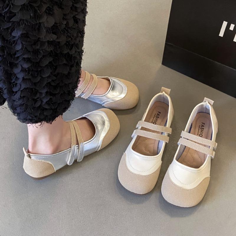 Women's Flats 2025New Casual Single Shoe Mary Jane Shoes for Women Slip-On Loafers Soft Sole Walking Flats Zapatos Mujer