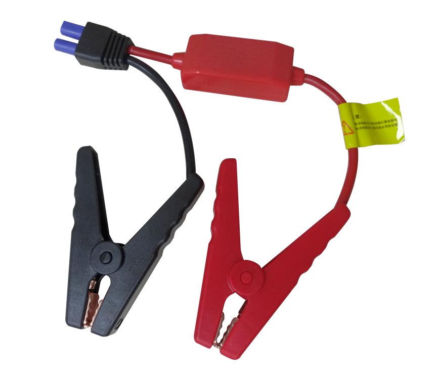 Car Jump Starter Clamps with Power Bank for Emergency Battery Connection