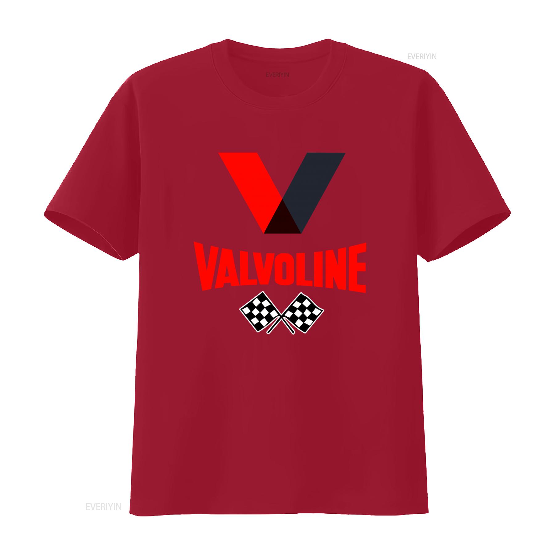 

Valvoline Classic T Shirt American Car Oil Inspired Design Available in Various Sizes Colours vintage Washed Casual Breathable S