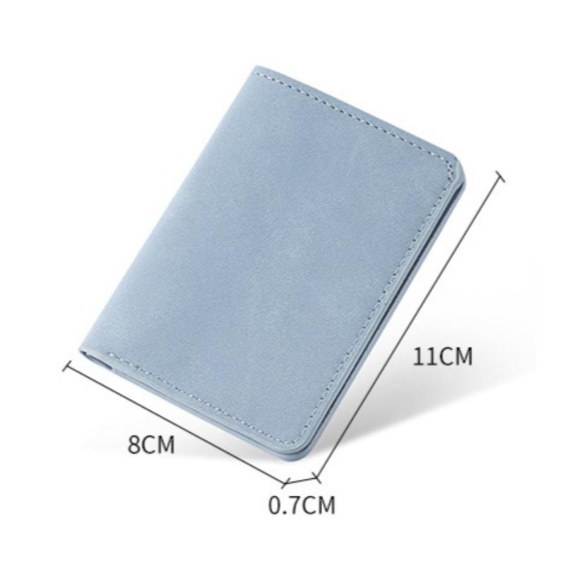 Ultra Thin Leather Card Holder Business Credit Card Case ID Money Wallet for Men