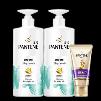 Ensemble shampoing et après-shampoing Pantene Soyeux