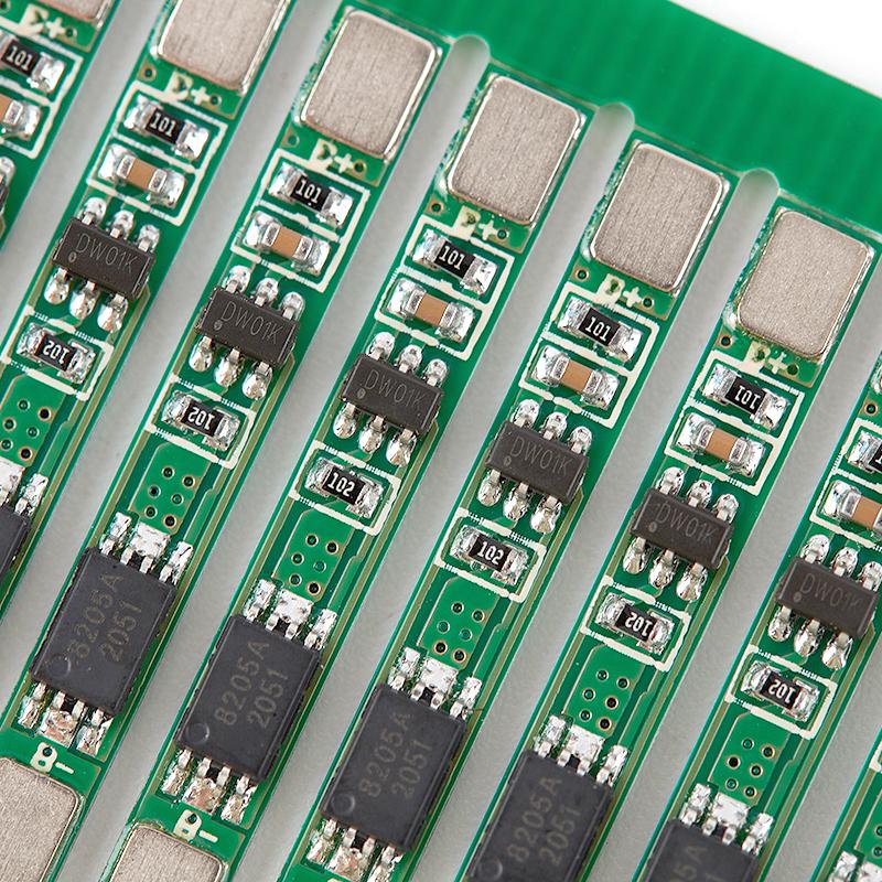 10Pcs 1S 3.7V 3A Li-Ion Bms Pcm Battery Protection Board Pcm