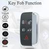 Key Fob Keyless Entry Fits for Land Rover Discovery LR2 LR4 Range Rover Evoque Sport Smart Remote Control 2011-2017 Jaguar F-Type XE XF XJ