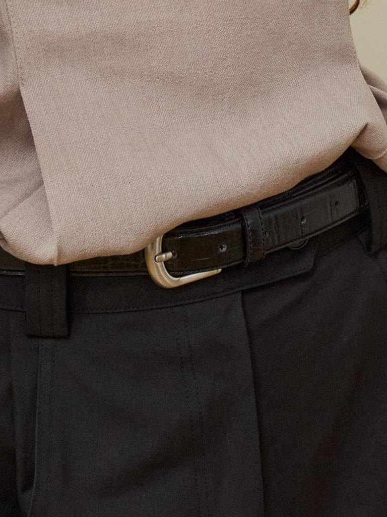 OUI MAIS NON Sofia Classic Leather Belt