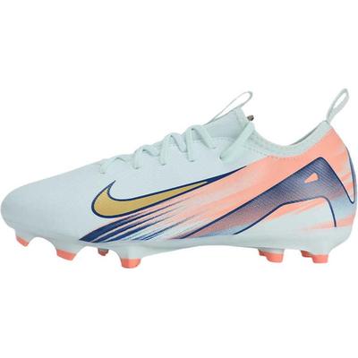 Mercurial Vapor 16 Anti Kick Cushioning Low Top Kids' Soccer Shoes Light Blue Sneakers FZ1611-300