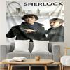 Sherlock Holmes Print Tapestry, Backdrop, Easy Setup, Ideal for Bedroom, Office & Living Room, with Aesthetic Wall Hanging Decor.