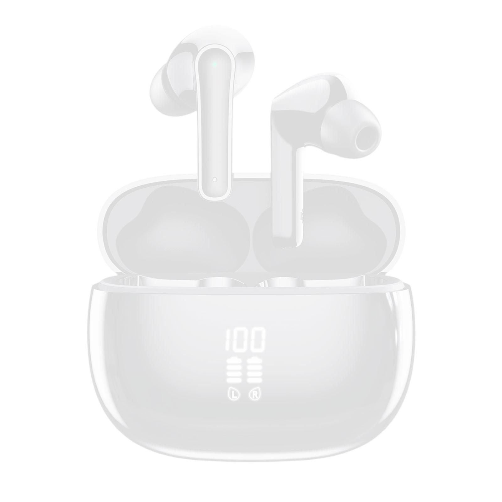 

Наушники S2 True Wireless Bluetooth 5.3 оснащены технологией цифрового дисплея черного цвета, наслаждайтесь непревзойденными ощущениями от прослушивания! One Size белый