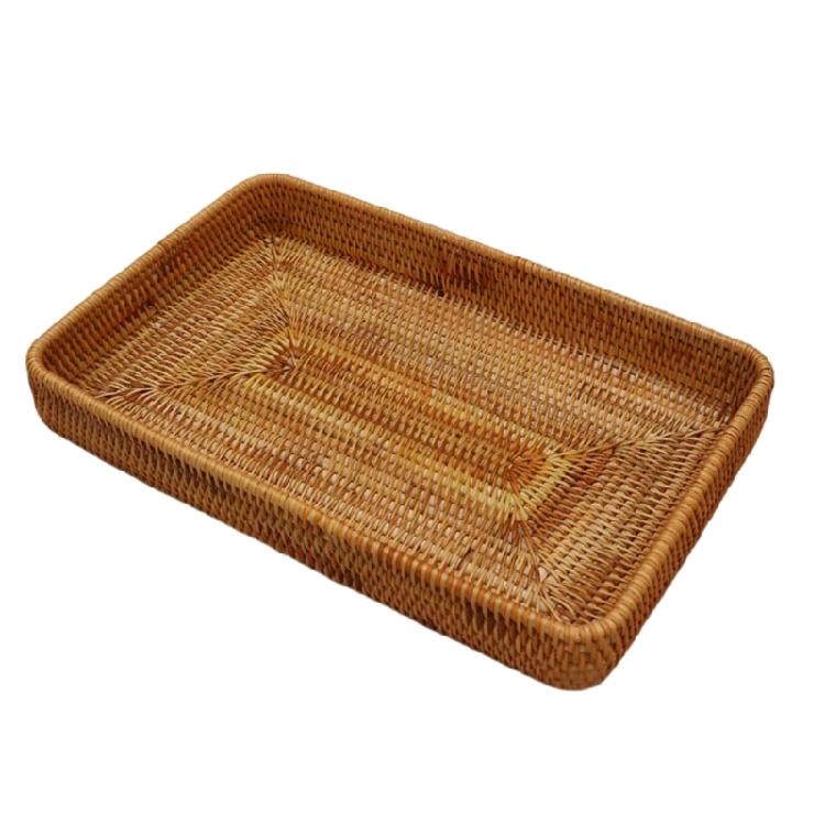 Bread Holder Ventilated Design Multipurpose Storage Basket Natural Fiber For Kitchen Dining Room