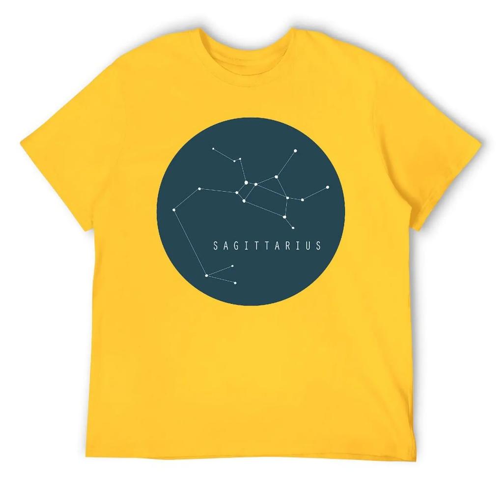 Round Neck Sagittarius Twelve Constellation (6) T-shirt  Motion Top Tee Funny Graphic Humor Graphic Travel USA Size