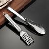 Fish Scale Remover Set Stainless Steel Fish Scale Seafood Scraper Sawtooth Easily Remove for Chef and Home Cooks Fish Cleaning