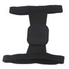 Back Spine Correction Belt Black L Size Men Women Breathable Corrector Hunchback Posture Correction Belt