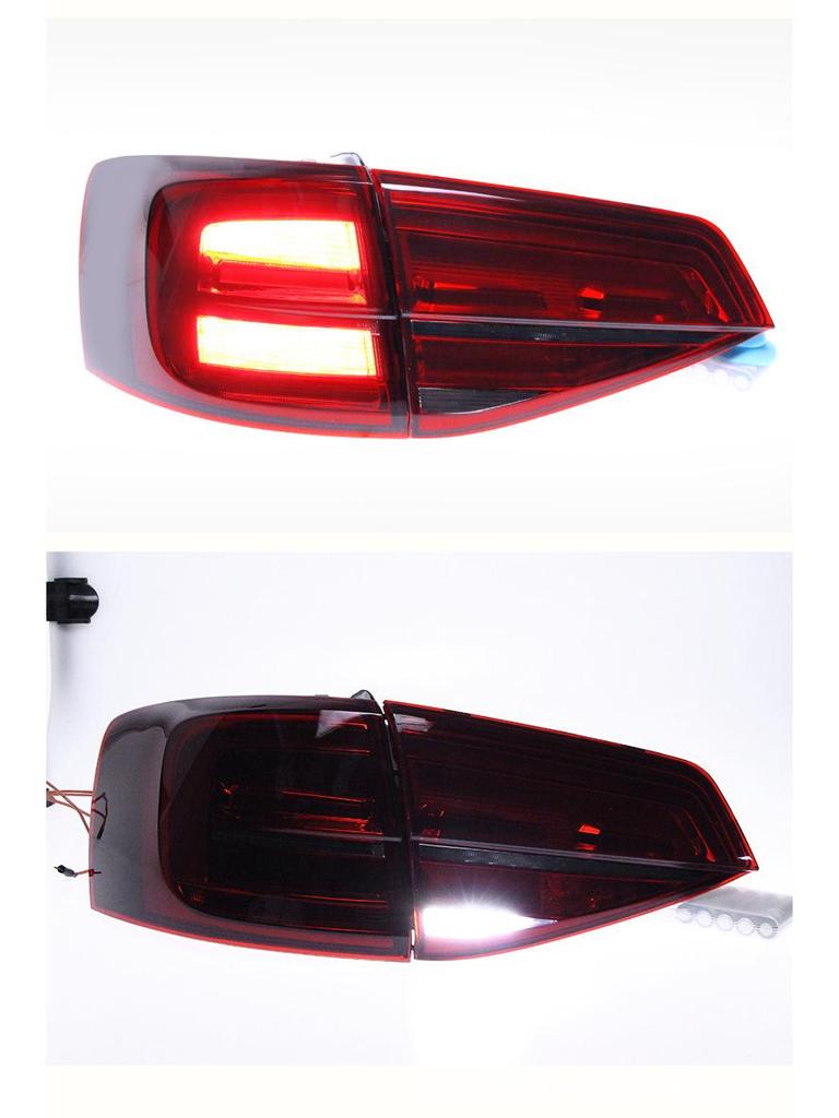 LED Taillight Assembly with Sequential Turn Signal for 15-18 Volkswagen Sagitar.
