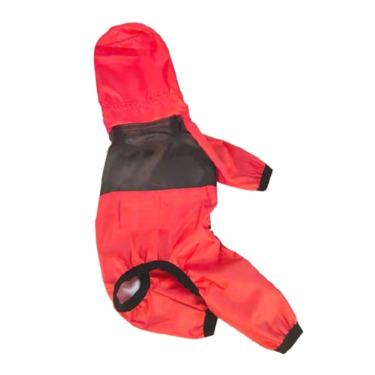 Dog Jackets Hooded Raincoats Pet Dog Rainsuit Pet Clothes Jackets Travel Gear