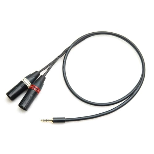 MOGAMI 2534 Y-Cable (4.4mm 5-Pole Male to 2 XLR Male) (1.5m)