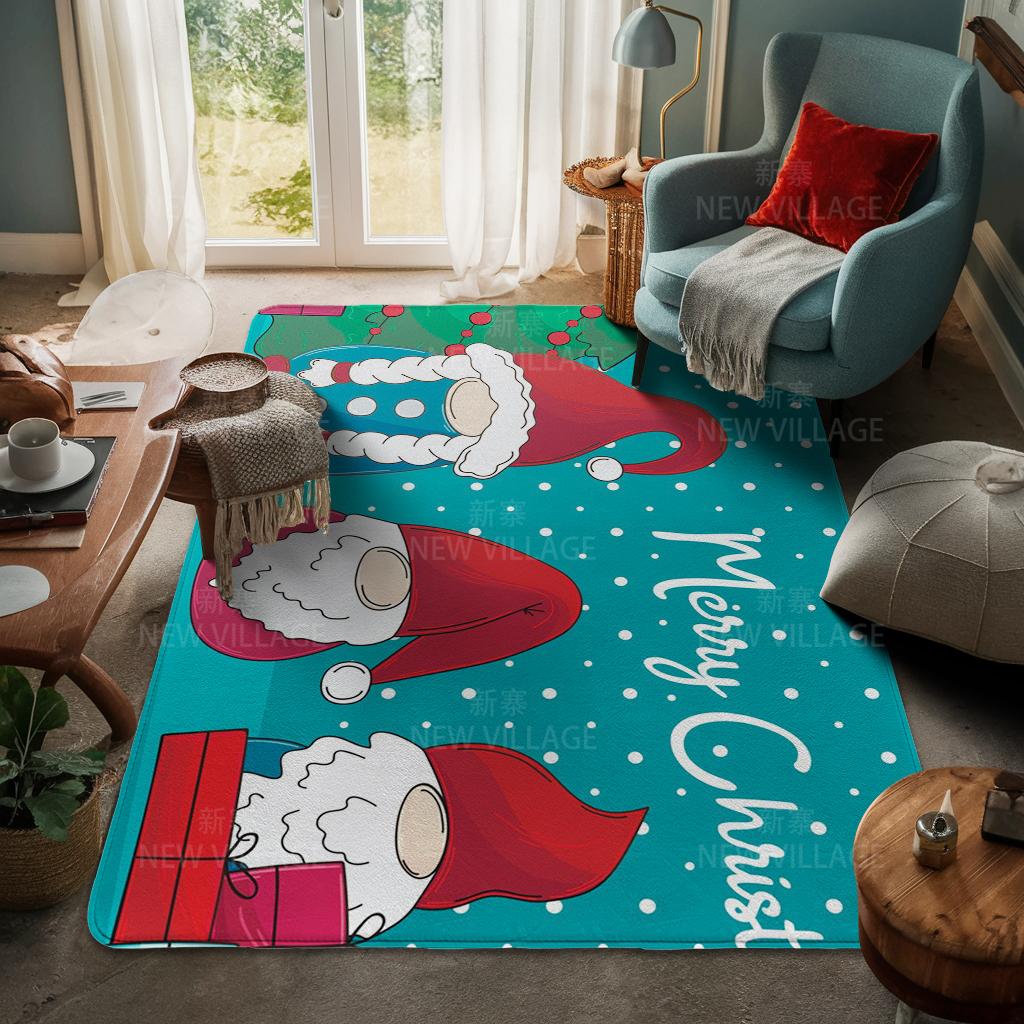 Koberec ke vchodu do domu Rohožka ke dveřím do domu Obývací pokoj Vana Koupelna Protiskluzové koberce s absorpcí vody vana Veselé Vánoce zima