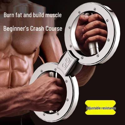 Allenatore per Braccia a Velocità Regolabile: Attrezzatura Multifunzionale Rotante per Esercizi di Forza del Polso per Boxe e Fitness