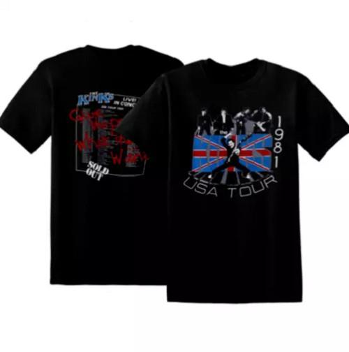 

1981 The Kinks Give The People What They Want Tour T-Shirt 4XL