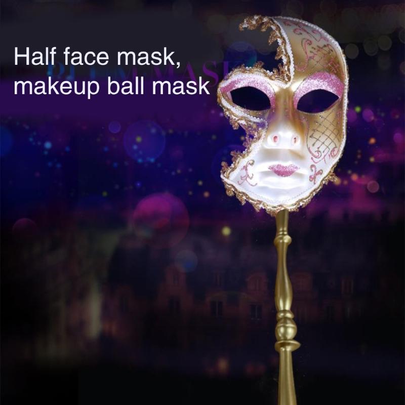 Maskenball Halbmaske, Maskenball Dekorationen Maske für Damen Halloween Maskenball Verkleidungen Karneval Partys