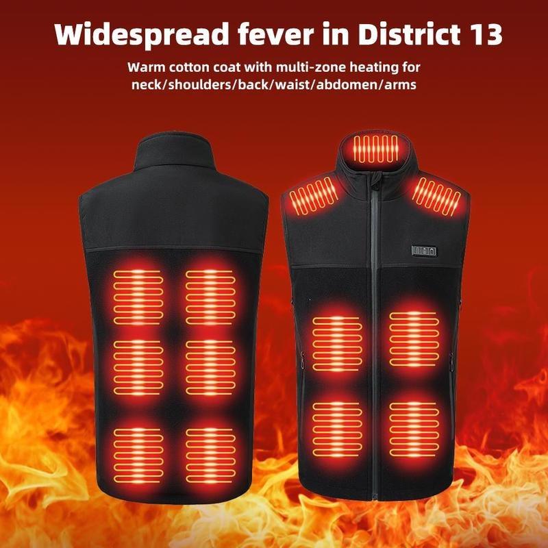 E 60557 Usb Heated Fleece Vest Smart Thermostat