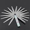 0.02-1mm Metric Feeler Gauge Gap Filler Thickness Measurement Tool 17 Blades