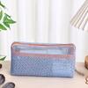 1PC Travel Black Mesh Cosmetic Bag Zipper Makeup Bag For Women Wash Toiletry Bag Makeup Organizer Portable Storage Pouch
