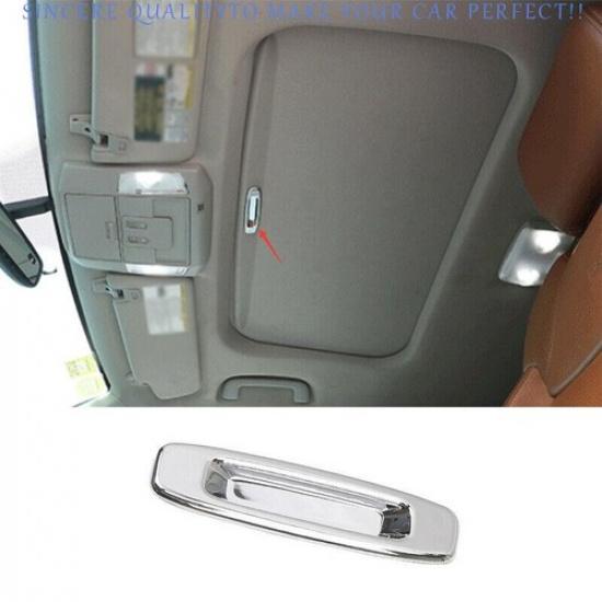 For Toyota Tacoma 2016-2023 Glossy Chrome Roof Sunroof Handle Cover Trim 1PCS