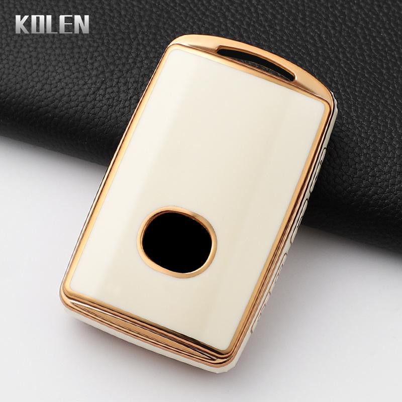 Fashion Car Remote Key Case Cover Shell For Mazda 3 Alexa Cx30 Cx-4 Cx5 Cx-5 Cx8 Cx-8 Cx-30 Cx9 Cx-9 Keychain Protected Fob Bag