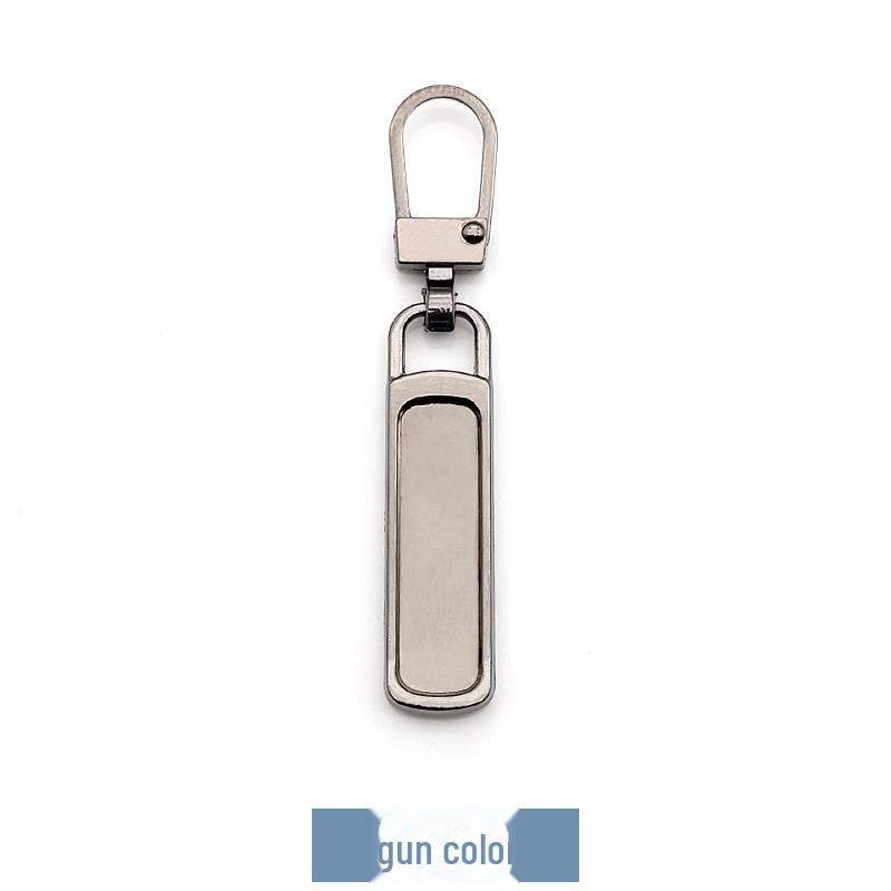 Tool-Free Metal Zipper Puller for Detachable Repair & Small Hole Zippers