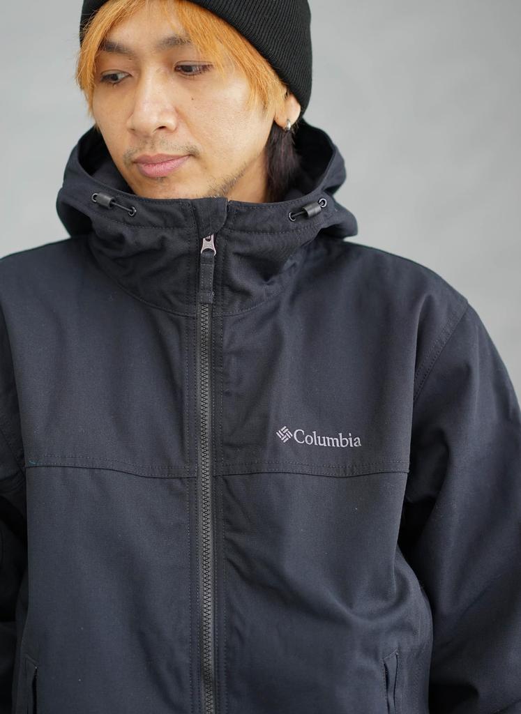 Columbia Mountain Parka with Fleece Lining and Padded Sleeves Men's (JP, Alphabet, 2XL, Maple)