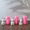 3 Pcs Silicone Moulds Animal Molds Ornament Easters Rabbits Epoxy Resin Molds Plasters Molds Castings Molds Soap Molds