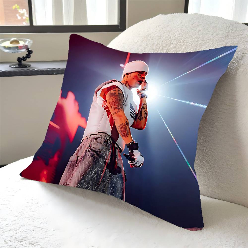 1PC Rapper D-Duki Pillow Case Square Bedroom Sofa Leisure Comfort Cushion Car Home Decoration