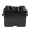 Marine Battery Box Heavy Duty 12V Battery Case with Straps and Hardware for RV Automotive Boat Travel Trailer