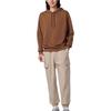 New Balance Sweatshirts Men's Brown Hooded Moderate Regular AMT33335-DHE