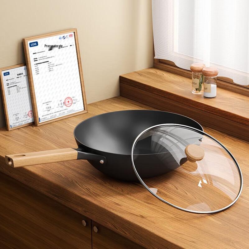 Wu Tuo Traditional Thickened Iron Wok