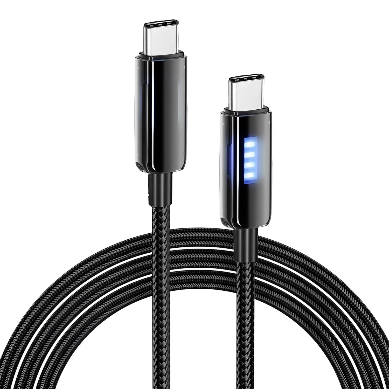 

1M Type C Cable Fast Charger Cord Quick Charge USB C Nylon Data Cables For iPhone Samsung Xiaomi Huawei POCO OPPO