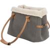 Sac De Transport Pour Chien - Trixie - Rachel - Gris - Peluche - Polyester