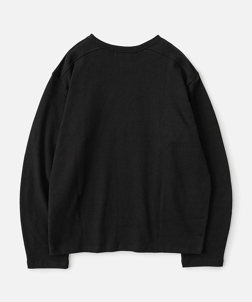 VASTIC Shoulder Line Long Sleeve_Black