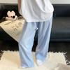 2026 New Style Lounge Pants for Women Loose Fit Wide Leg Casual Pajama Pants for Outdoor, Campus, Home