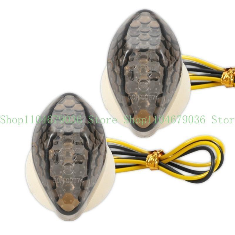652F 1 Pair Universal LED Side Marker Lamp for CBR 600RR 1000RR 2004-2007 05
