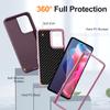 Defense 3 In 1 TPC Case for Motorola MOTO G 5G 2024 MOTO G Stylus Hard Silicone PC Anti Fall and Shockproof Back Cover