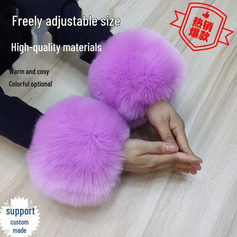 

Разноцветная куртка-пуховик в стиле ханьфу с регулируемыми манжетами и отделкой из лисьего меха - Новогодняя коллекция. Dark Gray