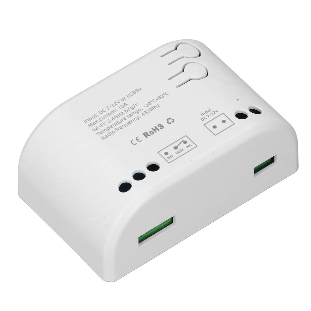WiFi Relais Intelligenter Momentan-Wippschalter 7-32V für EWeLink App Steuerung Smart Home