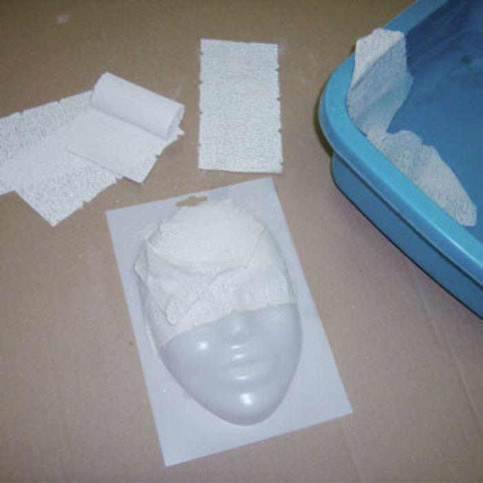 Mall för att skapa mask Barnstorlek