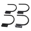 4PCS 5 Inch E Track J Hooks Heavy Duty Hanger for Enclosed Trailer Workshop Garage 1400lbs Load Capacity 1 2 Inch