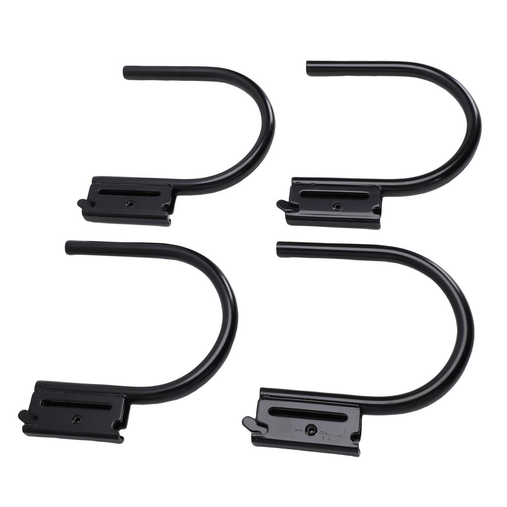 4PCS 5 Inch E Track J Hooks Heavy Duty Hanger for Enclosed Trailer Workshop Garage 1400lbs Load Capacity 1 2 Inch