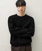 DRAW FIT Lambswool Hacci Round Knit [5Color] (Type A)