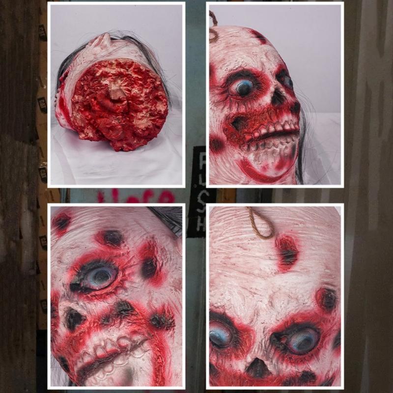 Scary Boady Part Decor Horroriable Decorations Bloody Face Ornament for Cosplay