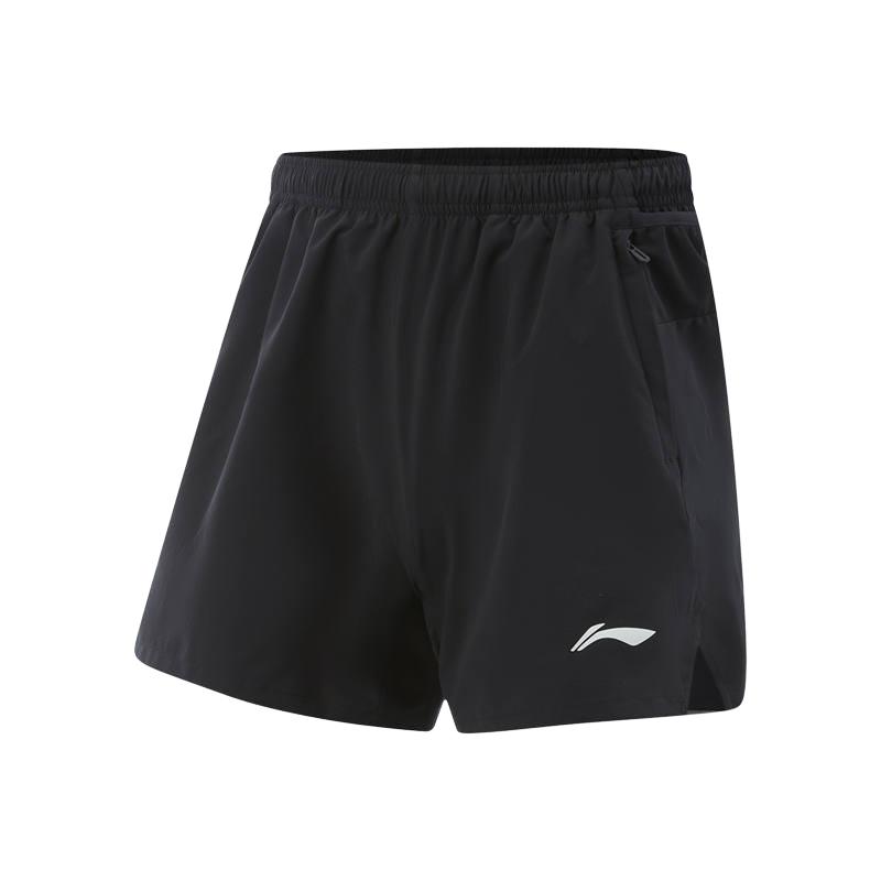 Li-Ning Удобные Быстросохнущие Спортивные Повседневные Шорты для Фитнеса и Тренировок Мужские шорты AKSV343-1 XL