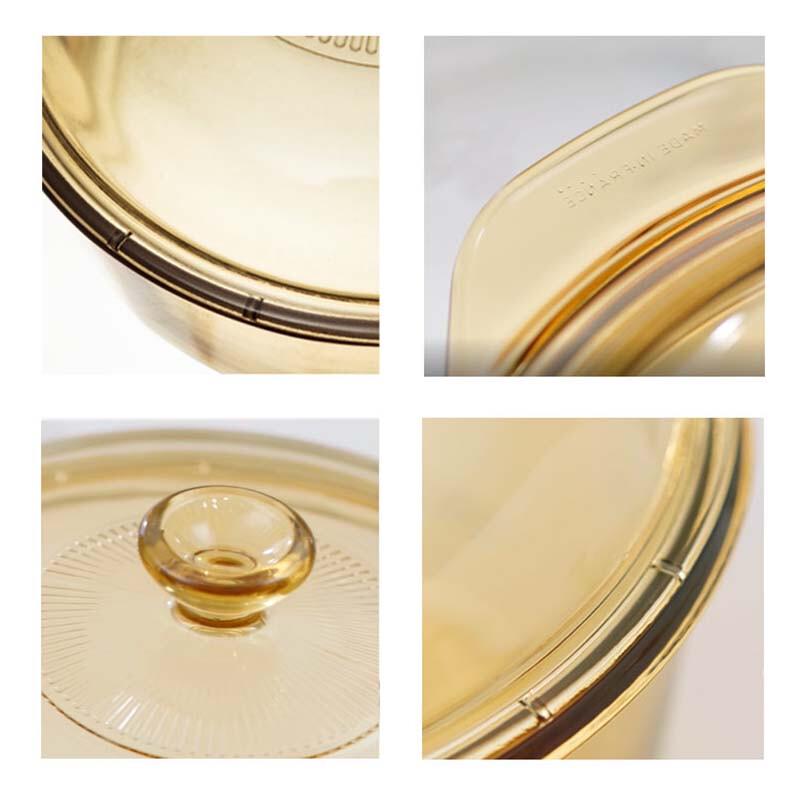 VISIONS Crystal Flame Transparent Cooking Pot