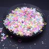 Craft Supplies Matte pink Chunky Glitter Mixed Neon Chunky Glitter for Christmas Decoration Tumblers Crafts